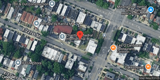 Aerial map of 863 EAST 221 STREET, Bronx