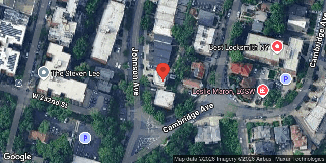 Aerial map of 3208 JOHNSON AVENUE, Bronx