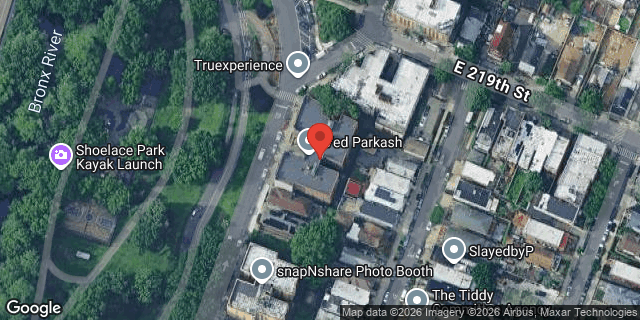 Aerial map of 3764 BRONX BOULEVARD, Bronx