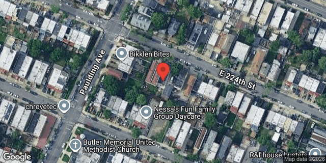 Aerial map of 1014 EAST 224 STREET, Bronx