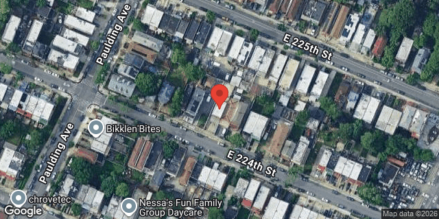 Aerial map of 1019A EAST 224 STREET, Bronx