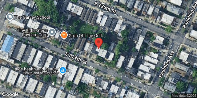 Aerial map of 945 EAST 224 STREET, Bronx