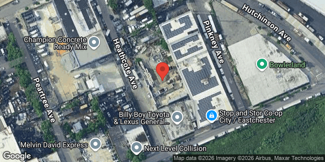 Aerial map of 3512 HEATHCOTE AVENUE, Bronx