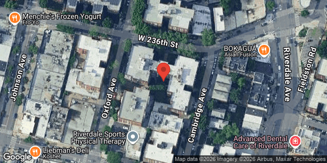 Aerial map of 530 WEST 236 STREET, Bronx