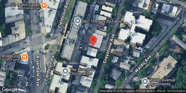 Aerial map of 3621 GREYSTONE AVENUE, Bronx