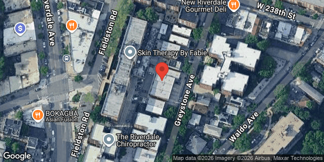 Aerial map of 3621B GREYSTONE AVENUE, Bronx