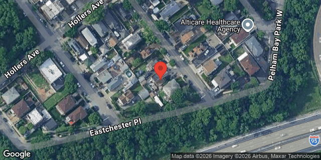 Aerial map of 3443 MC OWEN AVENUE, Bronx