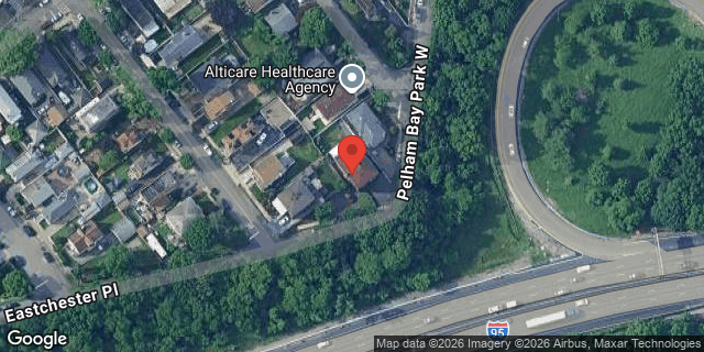 Aerial map of 2551 PELHAM BAY PARK WEST, Bronx