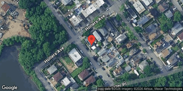 Aerial map of 2520 HOLLERS AVENUE, Bronx