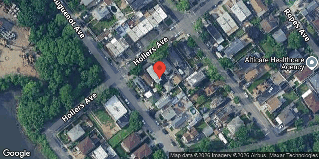 Aerial map of 2526 HOLLERS AVENUE, Bronx