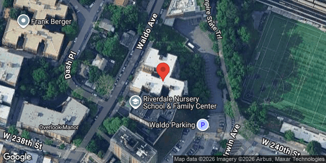 Aerial map of 3820 WALDO AVENUE, Bronx