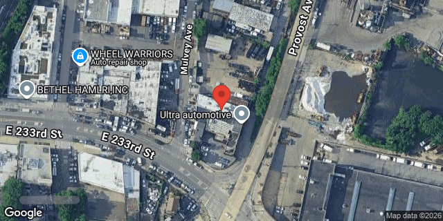 Aerial map of 3913 PROVOST AVENUE, Bronx