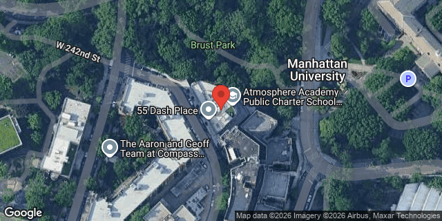 Aerial map of 3893 WALDO AVENUE, Bronx