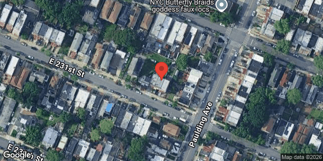 Aerial map of 969 EAST 231 STREET, Bronx