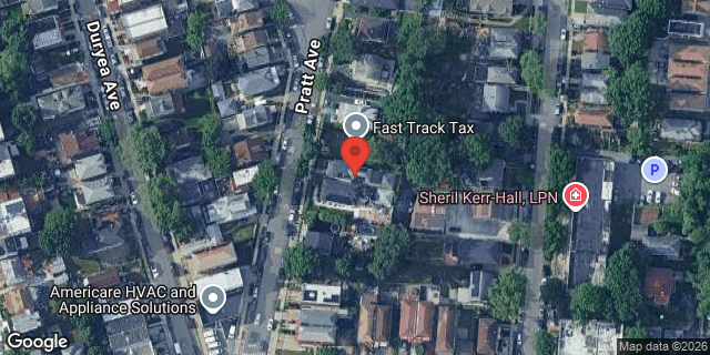 Aerial map of 3924 PRATT AVENUE, Bronx