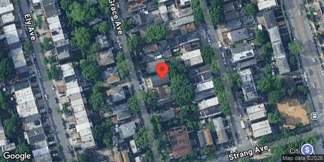 Aerial map of 4024 GRACE AVENUE, Bronx