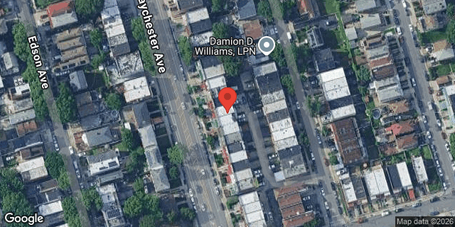 Aerial map of 4030 BAYCHESTER AVENUE, Bronx