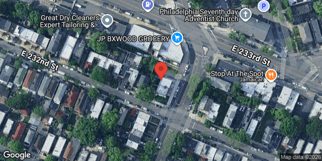 Aerial map of 4177 BRONXWOOD AVENUE, Bronx