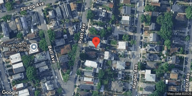 Aerial map of 4018 PRATT AVENUE, Bronx