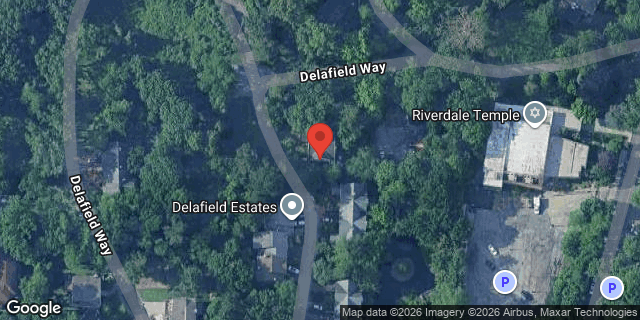 Aerial map of 680-01 DELAFIELD WAY, Bronx