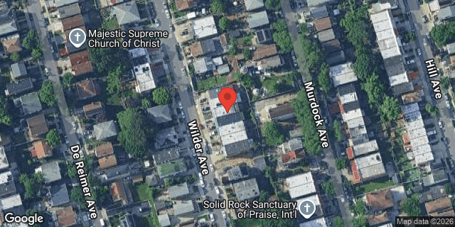 Aerial map of 4050 WILDER AVENUE, Bronx