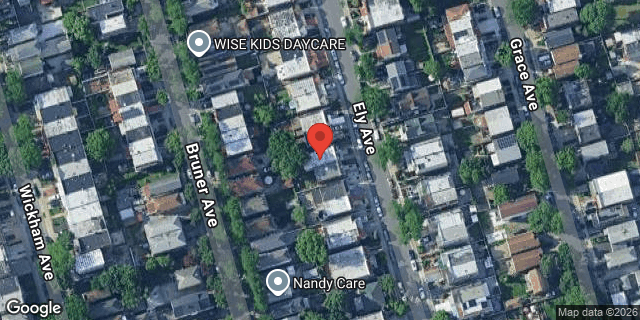 Aerial map of 4143 ELY AVENUE, Bronx