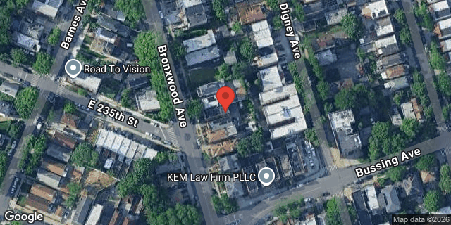 Aerial map of 4216 BRONXWOOD AVENUE, Bronx