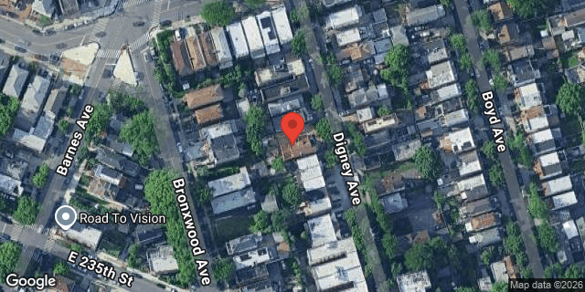 Aerial map of 4239A DIGNEY AVENUE, Bronx