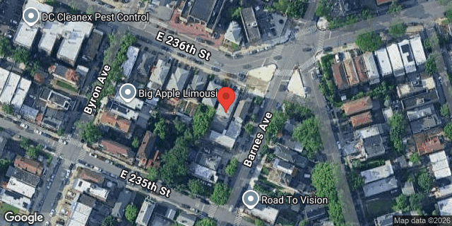 Aerial map of 774 EAST 236 STREET, Bronx