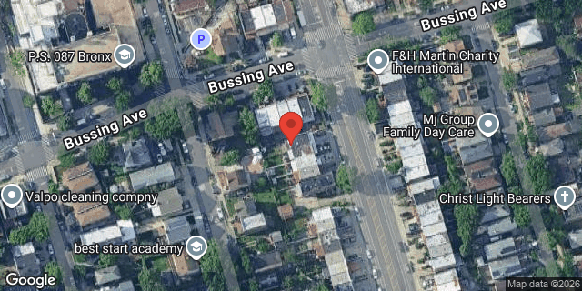 Aerial map of 4177 BAYCHESTER AVENUE, Bronx
