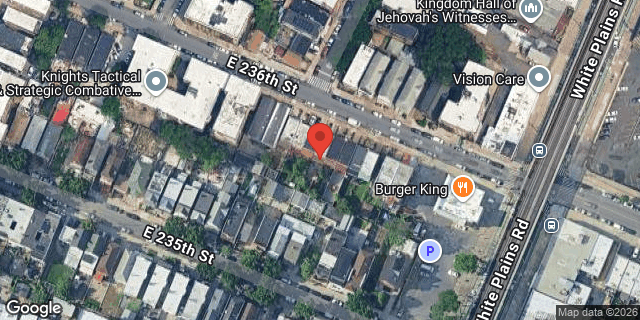 Aerial map of 670 EAST 236 STREET, Bronx