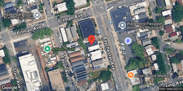 Aerial map of 4227 BAYCHESTER AVENUE, Bronx