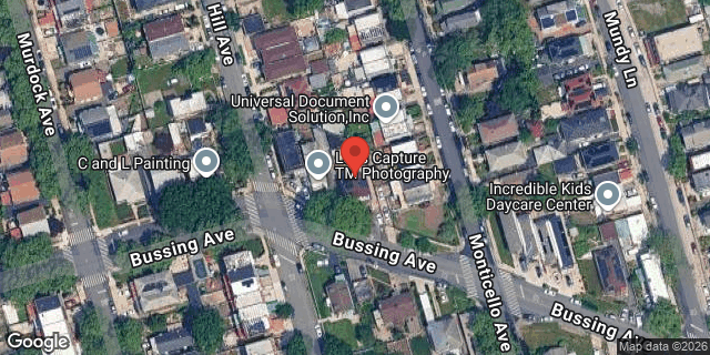 Aerial map of 2107 BUSSING AVENUE, Bronx