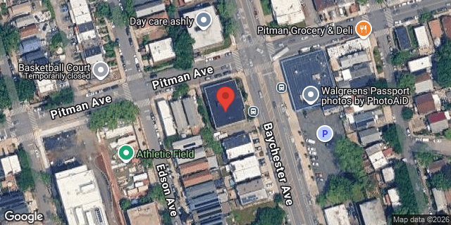 Aerial map of 4233 BAYCHESTER AVENUE, Bronx