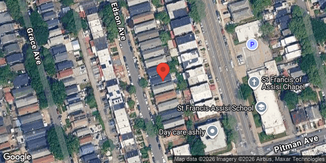Aerial map of 4328 EDSON AVENUE, Bronx