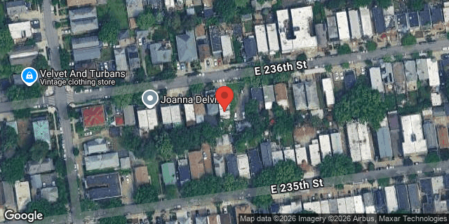 Aerial map of 230 EAST 236 STREET, Bronx