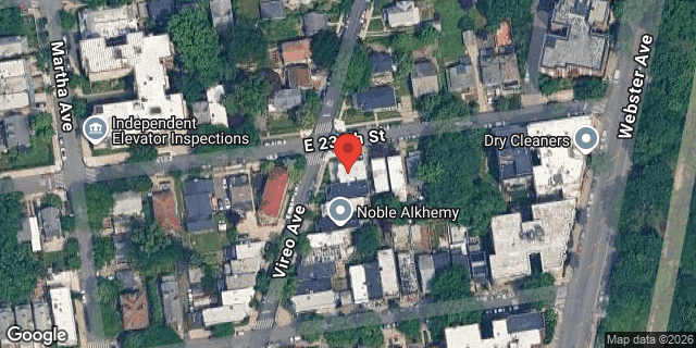 Aerial map of 4286 VIREO AVENUE, Bronx