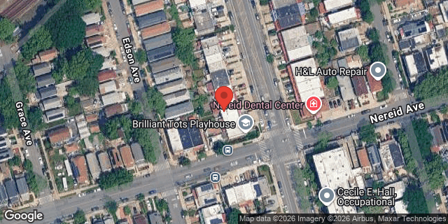 Aerial map of 4407 BAYCHESTER AVENUE, Bronx