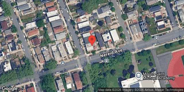 Aerial map of 4402 MURDOCK AVENUE, Bronx
