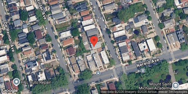 Aerial map of 4411 MURDOCK AVENUE, Bronx