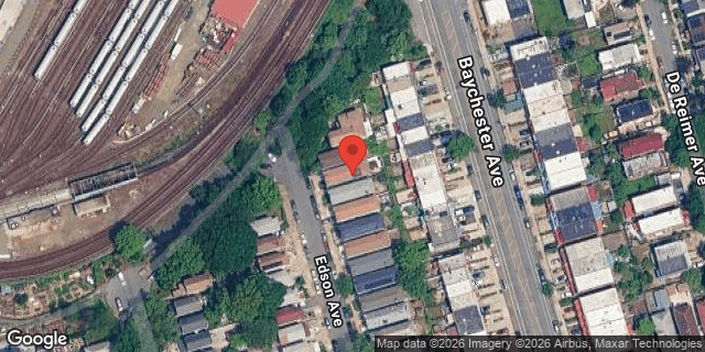 Aerial map of 4434 EDSON AVENUE, Bronx