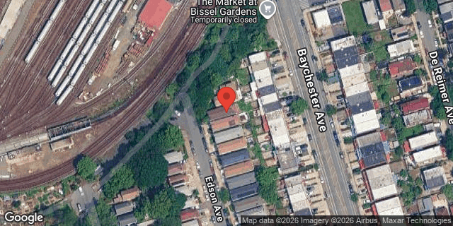 Aerial map of 4436 EDSON AVENUE, Bronx