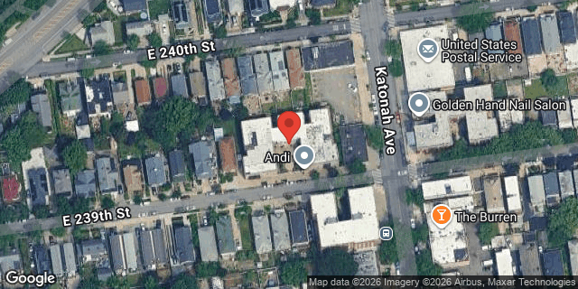 Aerial map of 273 EAST 239 STREET, Bronx