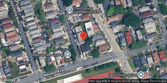Aerial map of 4406 SETON AVENUE, Bronx