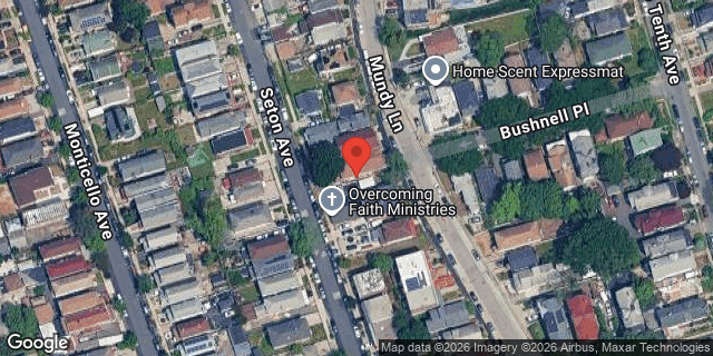 Aerial map of 4429 MUNDY LANE, Bronx