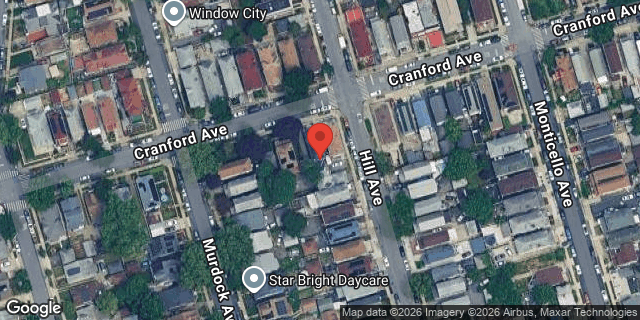 Aerial map of 886 CRANFORD AVENUE, Bronx
