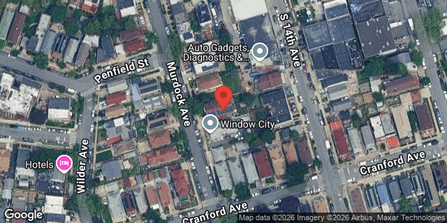 Aerial map of 4614 MURDOCK AVENUE, Bronx