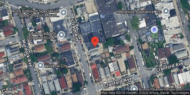 Aerial map of 4618 HILL AVENUE, Bronx