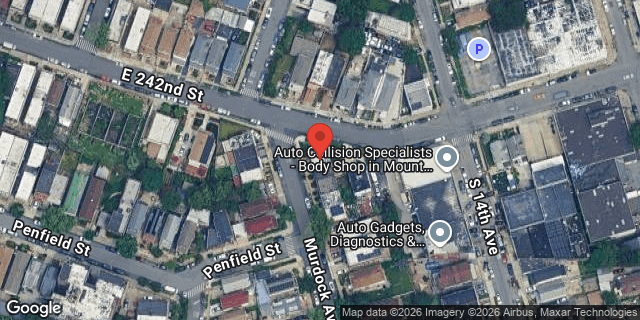 Aerial map of 4648 MURDOCK AVENUE, Bronx