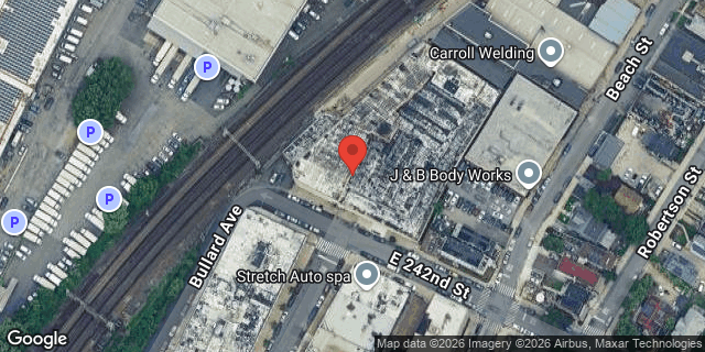 Aerial map of 575 EAST 242 STREET, Bronx